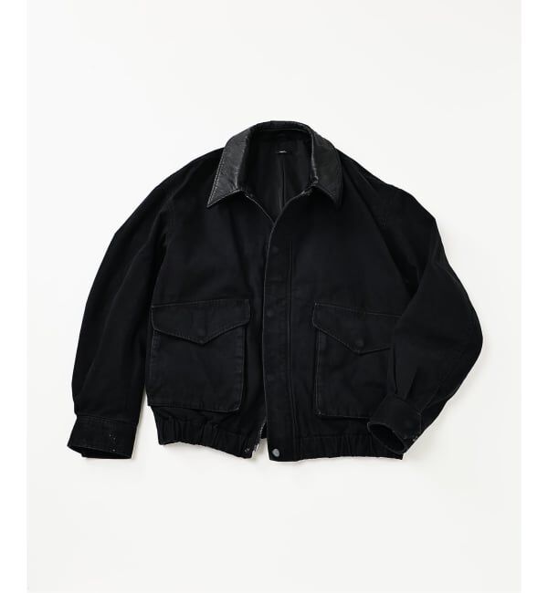 EDIFICE「ダック ウォッシュド フライト ブルゾン」|その他|