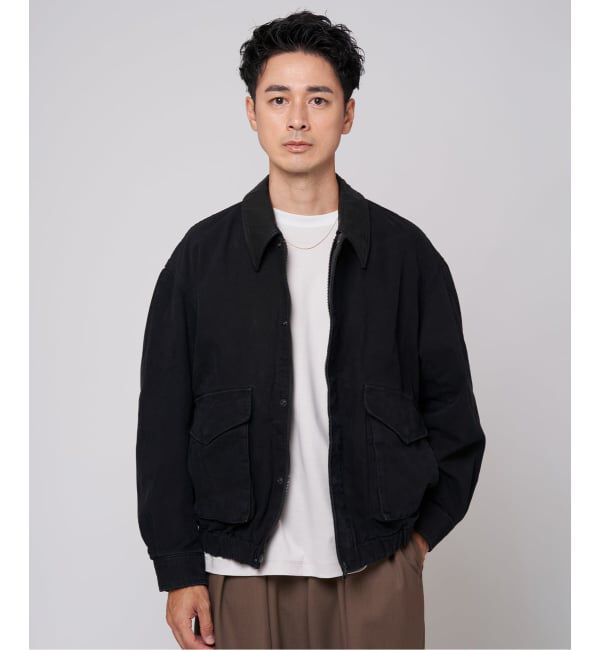 EDIFICE「ダック ウォッシュド フライト ブルゾン」|その他|