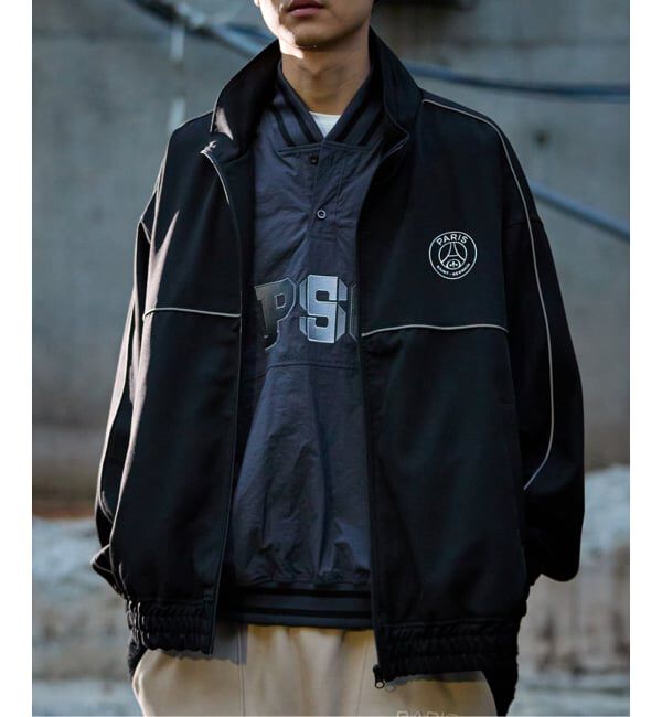 Paris Saint-Germain「【Paris Saint-Germain / パリ・サン＝ジェルマン】 JP REFLECTOR PIPING TOP」|その他|ブラック