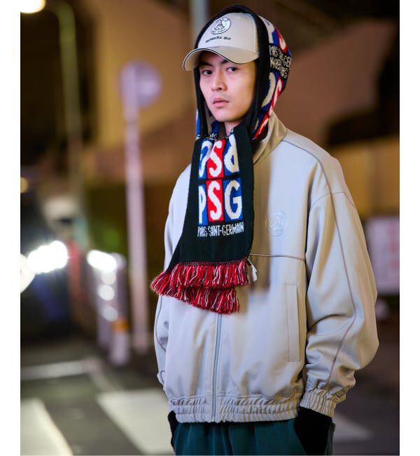 Paris Saint-Germain「【Paris Saint-Germain / パリ・サン＝ジェルマン】 JP REFLECTOR PIPING TOP」|その他|グレーA