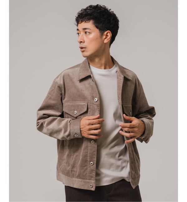 EDIFICE「コーデュロイ トラッカー ジャケット」|その他|