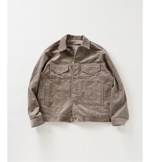 EDIFICE「コーデュロイ トラッカー ジャケット」|その他|