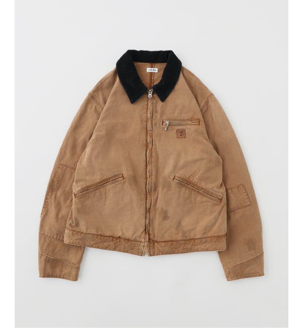 PULP「JIEDA / ジエダ DUCK DAMAGE ZIP JACKET / JK05」|その他|ブラウン