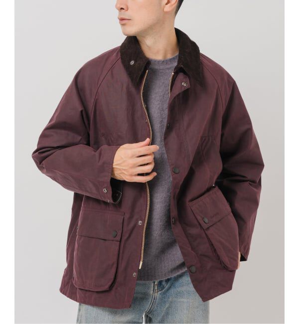 EDIFICE「Barbour(バブアー) OS Bedale/ ビデイル Wax Jacket MWX1679」|その他|ボルドー