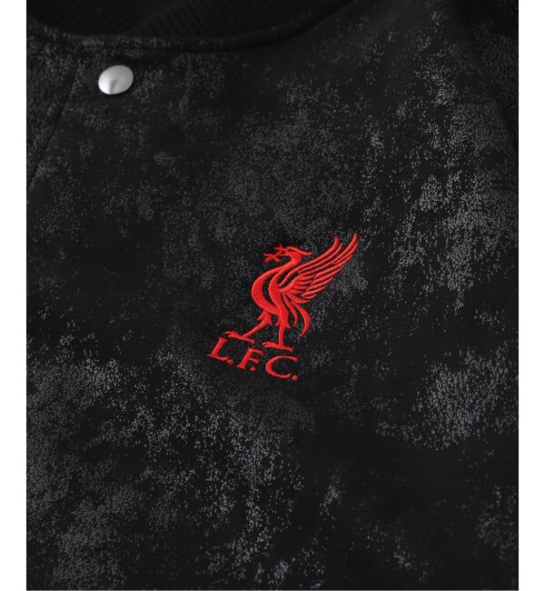 Liverpool FC「【Liverpool FC / リバプール FC】Fake Leather Emboss Print Blouson」|その他|