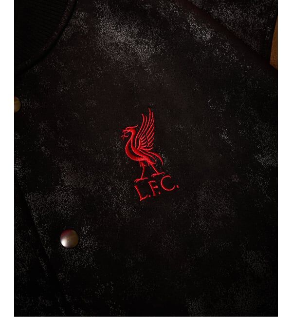 Liverpool FC「【Liverpool FC / リバプール FC】Fake Leather Emboss Print Blouson」|その他|
