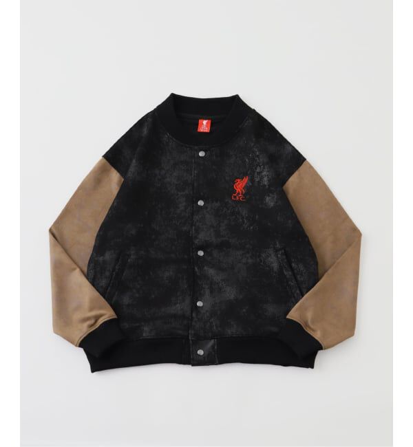 Liverpool FC「【Liverpool FC / リバプール FC】Fake Leather Emboss Print Blouson」|その他|