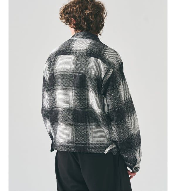 417 EDIFICE「オンブレチェックジップブルゾン」|その他|