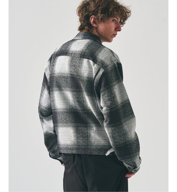 417 EDIFICE「オンブレチェックジップブルゾン」|その他|