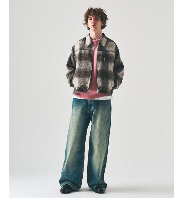 417 EDIFICE「オンブレチェックジップブルゾン」|その他|