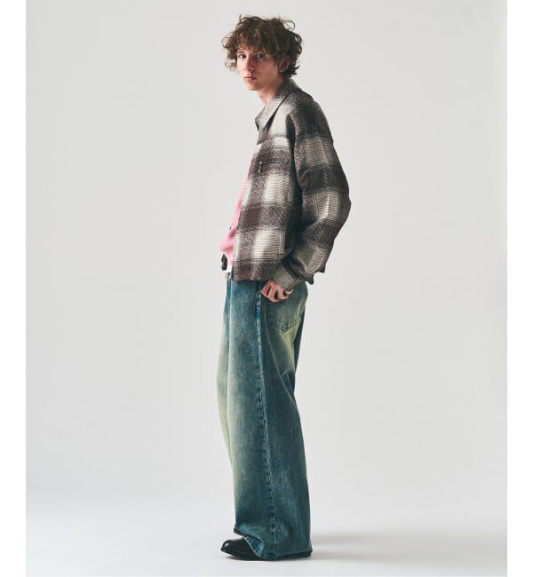 417 EDIFICE「オンブレチェックジップブルゾン」|その他|