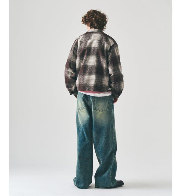 417 EDIFICE「オンブレチェックジップブルゾン」|その他|