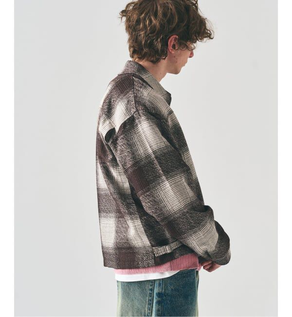 417 EDIFICE「オンブレチェックジップブルゾン」|その他|