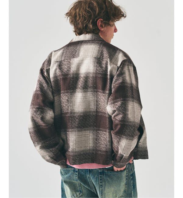 417 EDIFICE「オンブレチェックジップブルゾン」|その他|