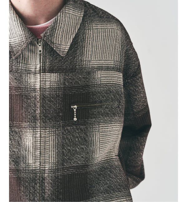 417 EDIFICE「オンブレチェックジップブルゾン」|その他|