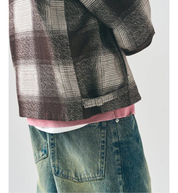 417 EDIFICE「オンブレチェックジップブルゾン」|その他|