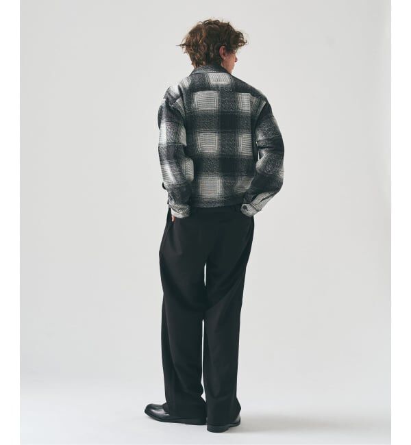 417 EDIFICE「オンブレチェックジップブルゾン」|その他|