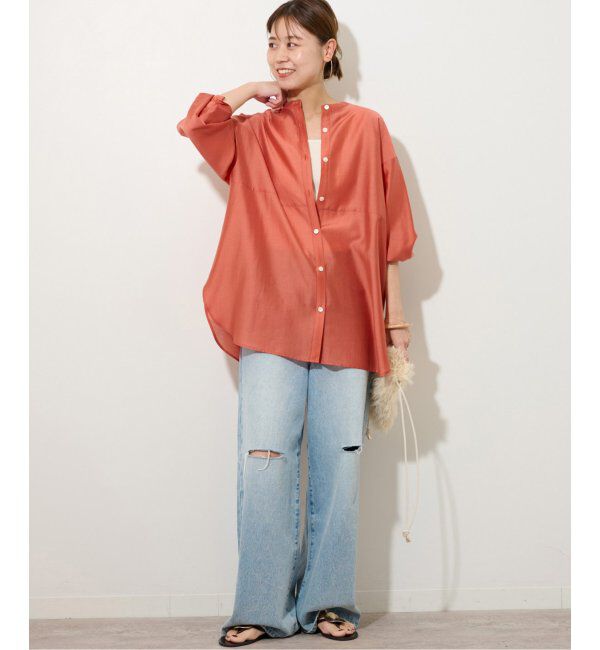 JOURNAL STANDARD relume「ソフトブライトウエストシームシャツ」|シャツ・ブラウス|