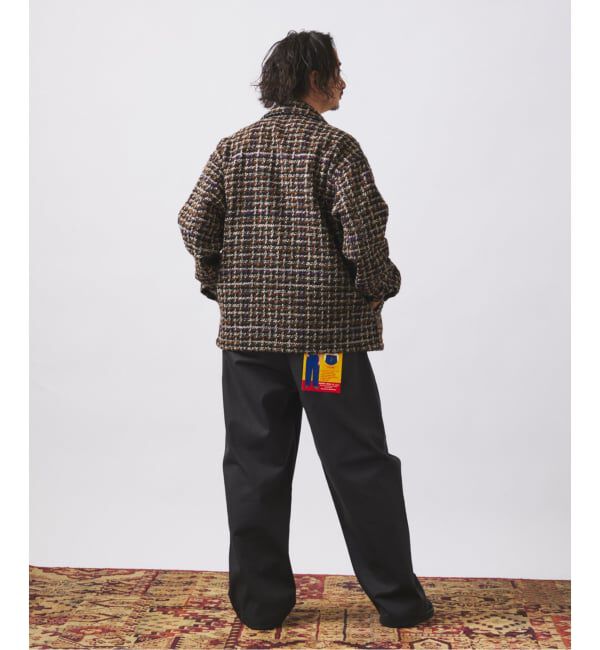 JOURNAL STANDARD relume「ループ ツイードチェック CPO ブルゾン」|その他|
