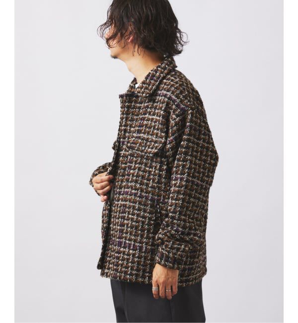 JOURNAL STANDARD relume「ループ ツイードチェック CPO ブルゾン」|その他|