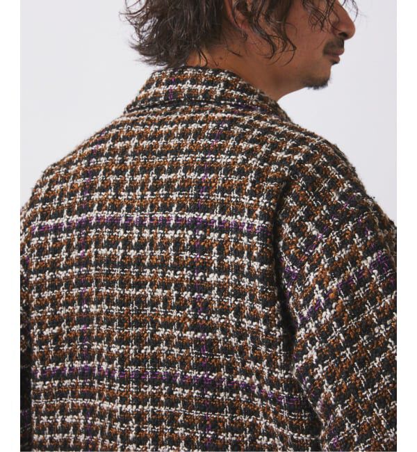 JOURNAL STANDARD relume「ループ ツイードチェック CPO ブルゾン」|その他|
