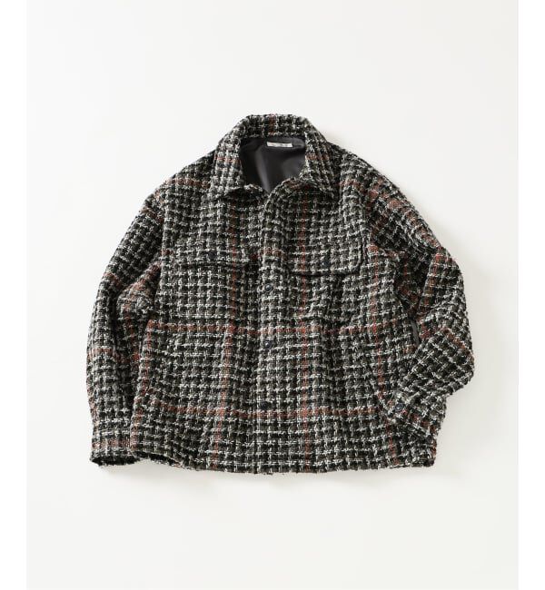 JOURNAL STANDARD relume「ループ ツイードチェック CPO ブルゾン」|その他|