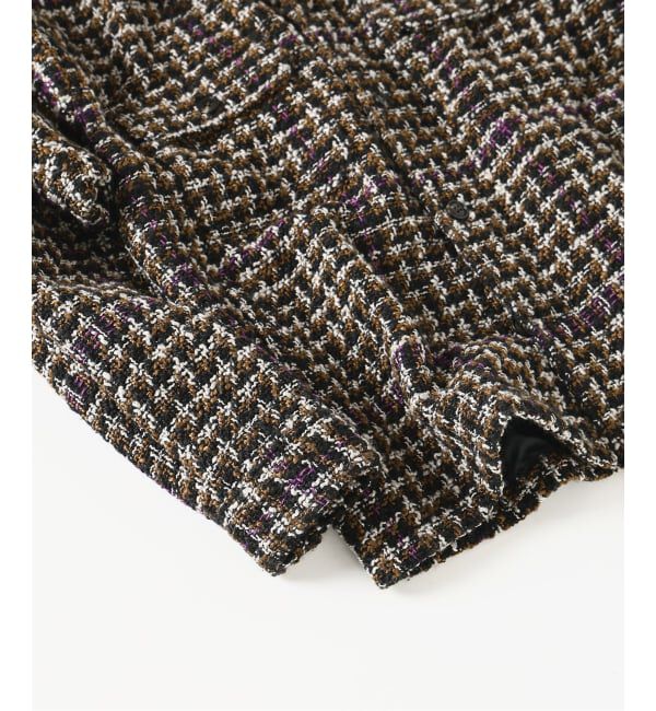 JOURNAL STANDARD relume「ループ ツイードチェック CPO ブルゾン」|その他|