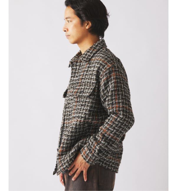JOURNAL STANDARD relume「ループ ツイードチェック CPO ブルゾン」|その他|
