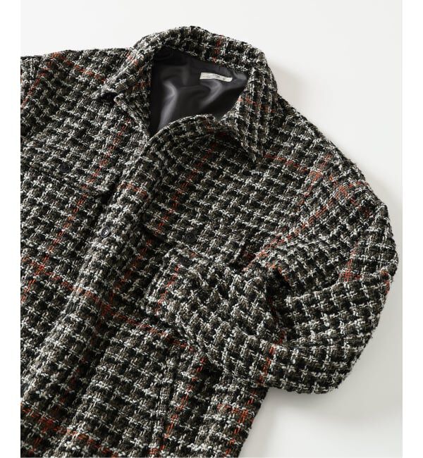 JOURNAL STANDARD relume「ループ ツイードチェック CPO ブルゾン」|その他|