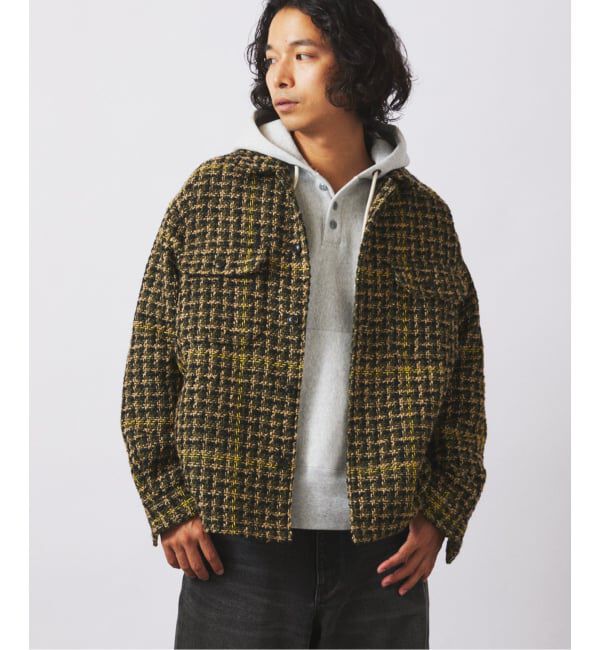 JOURNAL STANDARD relume「ループ ツイードチェック CPO ブルゾン」|その他|