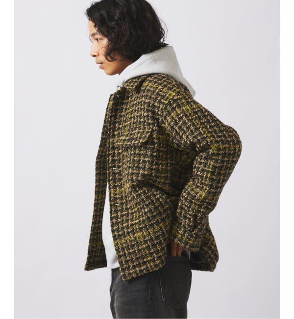 JOURNAL STANDARD relume「ループ ツイードチェック CPO ブルゾン」|その他|