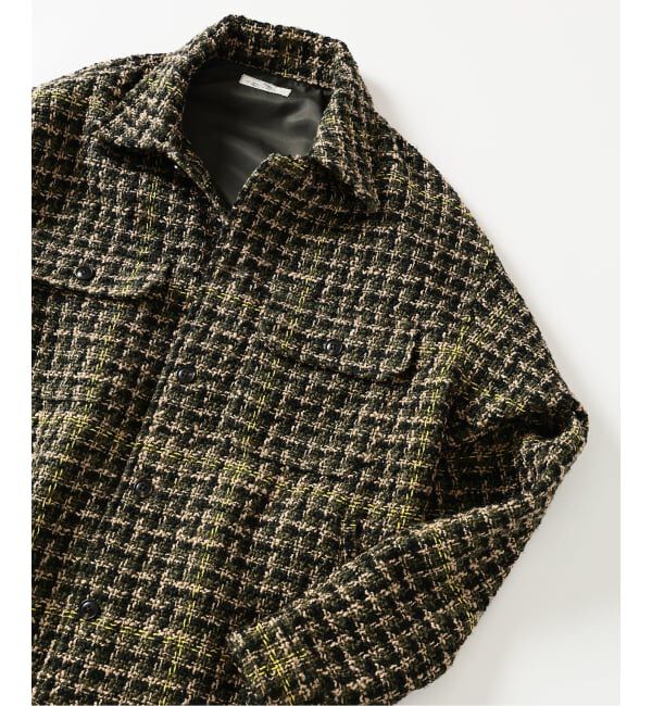 JOURNAL STANDARD relume「ループ ツイードチェック CPO ブルゾン」|その他|