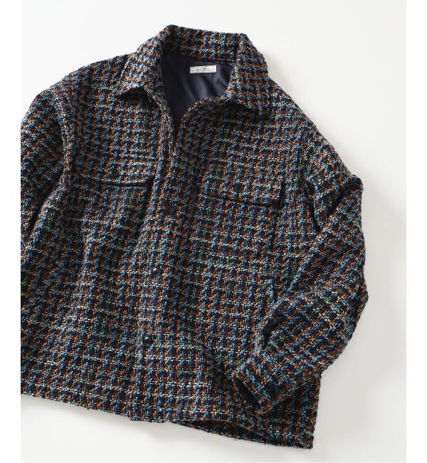 JOURNAL STANDARD relume「ループ ツイードチェック CPO ブルゾン」|その他|