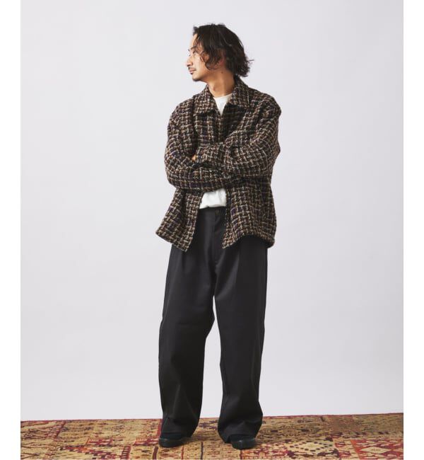 JOURNAL STANDARD relume「ループ ツイードチェック CPO ブルゾン」|その他|