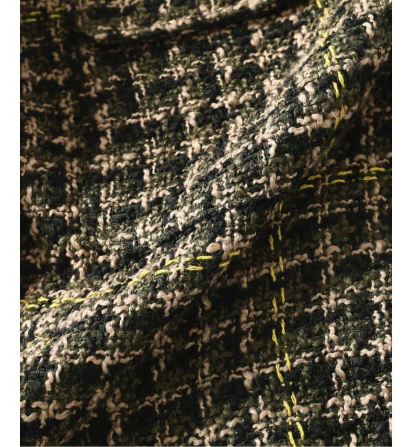 JOURNAL STANDARD relume「ループ ツイードチェック CPO ブルゾン」|その他|