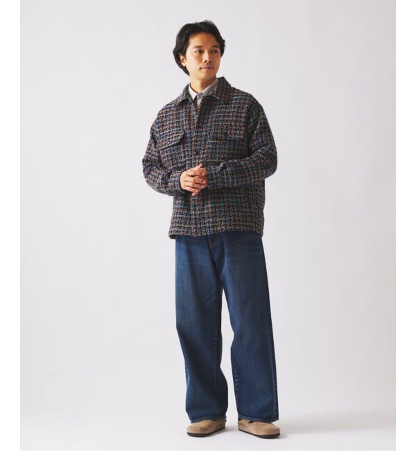 JOURNAL STANDARD relume「ループ ツイードチェック CPO ブルゾン」|その他|