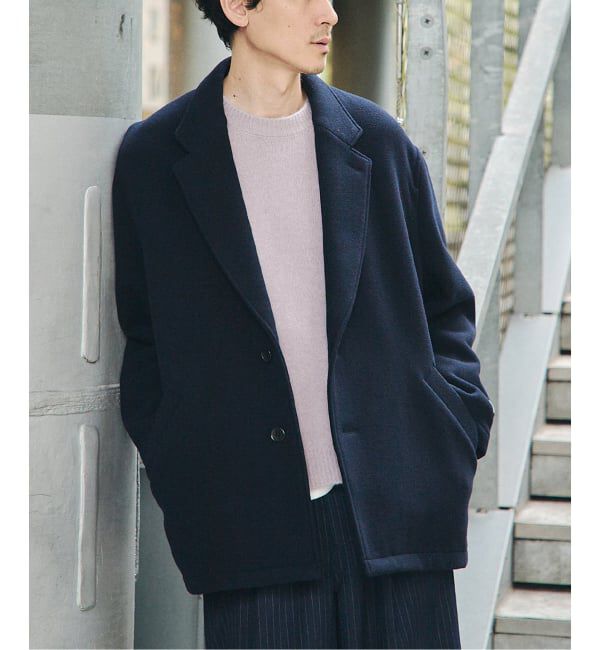 JOURNAL STANDARD「S140 ウール モッサ オーバー ジャケット」|その他|ネイビー
