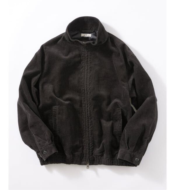 JOURNAL STANDARD relume「コーデュロイ スタンドカラー ジップブルゾン」|その他|ブラック B