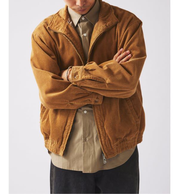 JOURNAL STANDARD relume「コーデュロイ スタンドカラー ジップブルゾン」|その他|