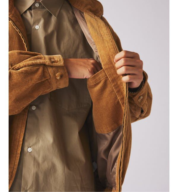 JOURNAL STANDARD relume「コーデュロイ スタンドカラー ジップブルゾン」|その他|