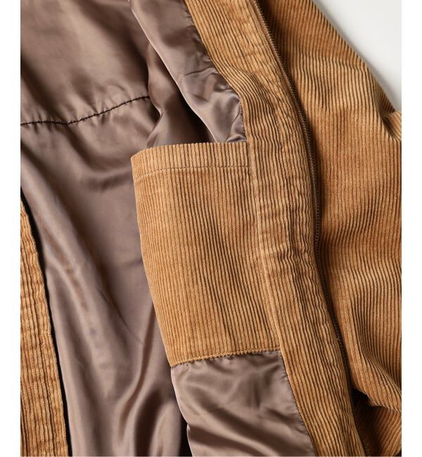 JOURNAL STANDARD relume「コーデュロイ スタンドカラー ジップブルゾン」|その他|