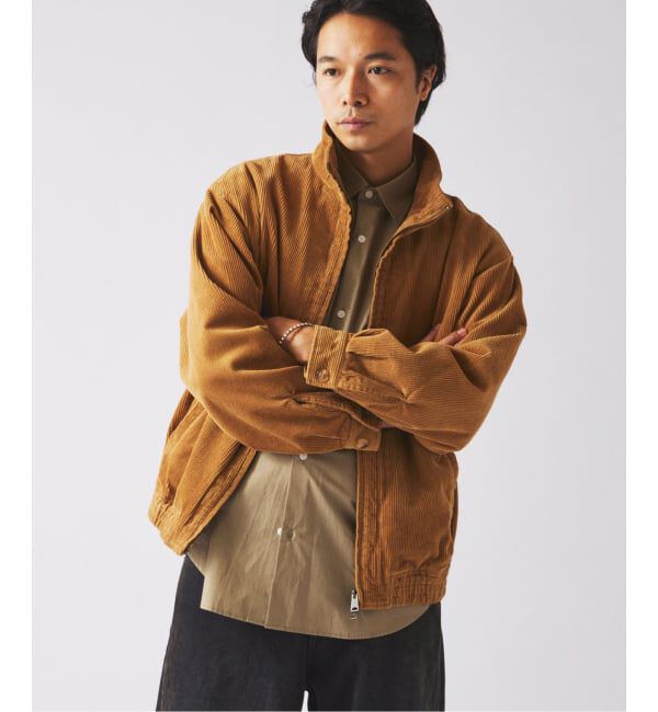 JOURNAL STANDARD relume「コーデュロイ スタンドカラー ジップブルゾン」|その他|