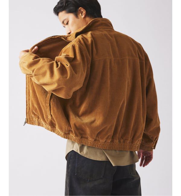 JOURNAL STANDARD relume「コーデュロイ スタンドカラー ジップブルゾン」|その他|