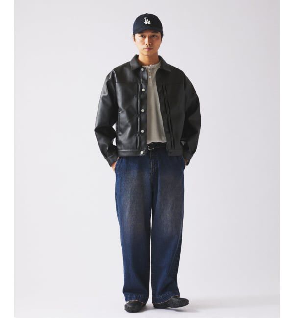 JOURNAL STANDARD relume「シンセティック レザー トラッカージャケット」|その他|