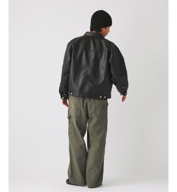 JOURNAL STANDARD relume「シンセティック レザー トラッカージャケット」|その他|
