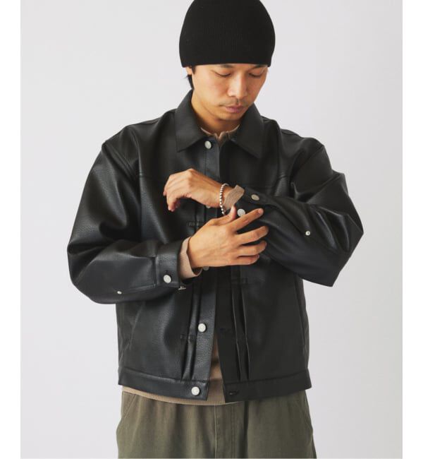 JOURNAL STANDARD relume「シンセティック レザー トラッカージャケット」|その他|