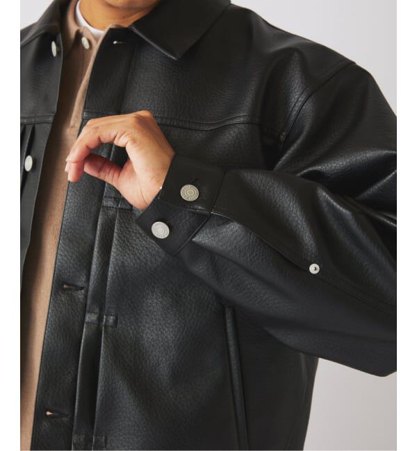 JOURNAL STANDARD relume「シンセティック レザー トラッカージャケット」|その他|