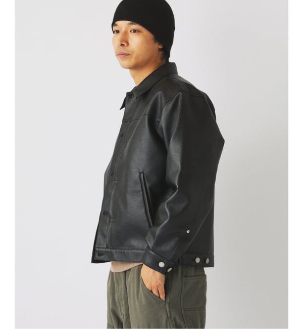 JOURNAL STANDARD relume「シンセティック レザー トラッカージャケット」|その他|