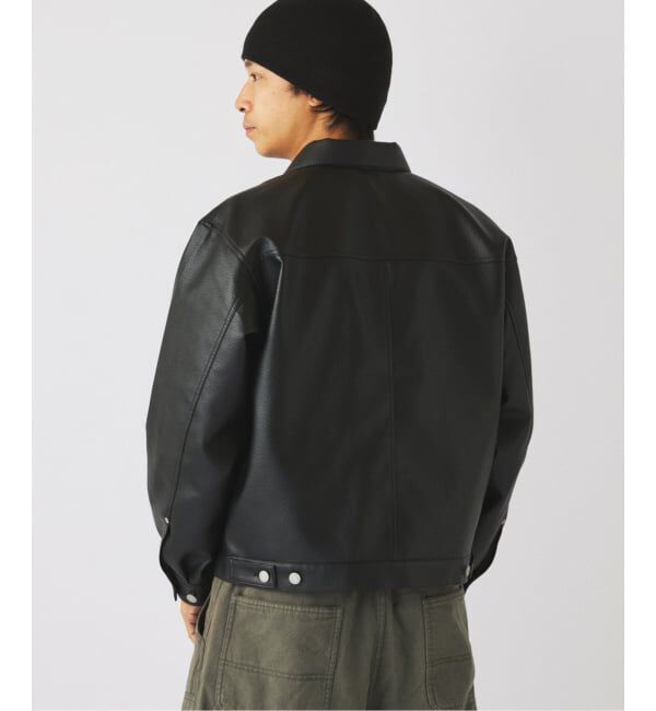 JOURNAL STANDARD relume「シンセティック レザー トラッカージャケット」|その他|