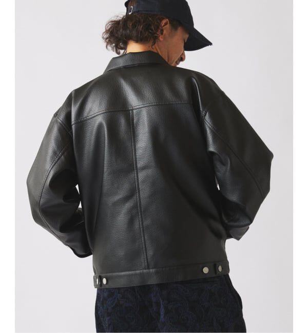 JOURNAL STANDARD relume「シンセティック レザー トラッカージャケット」|その他|
